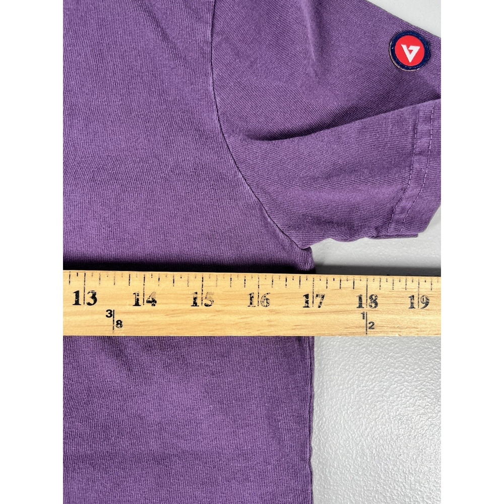 American Giant Classic Cotton Crew Tee Womens Extra Small Purple T Shirt - Picture 6 of 9
